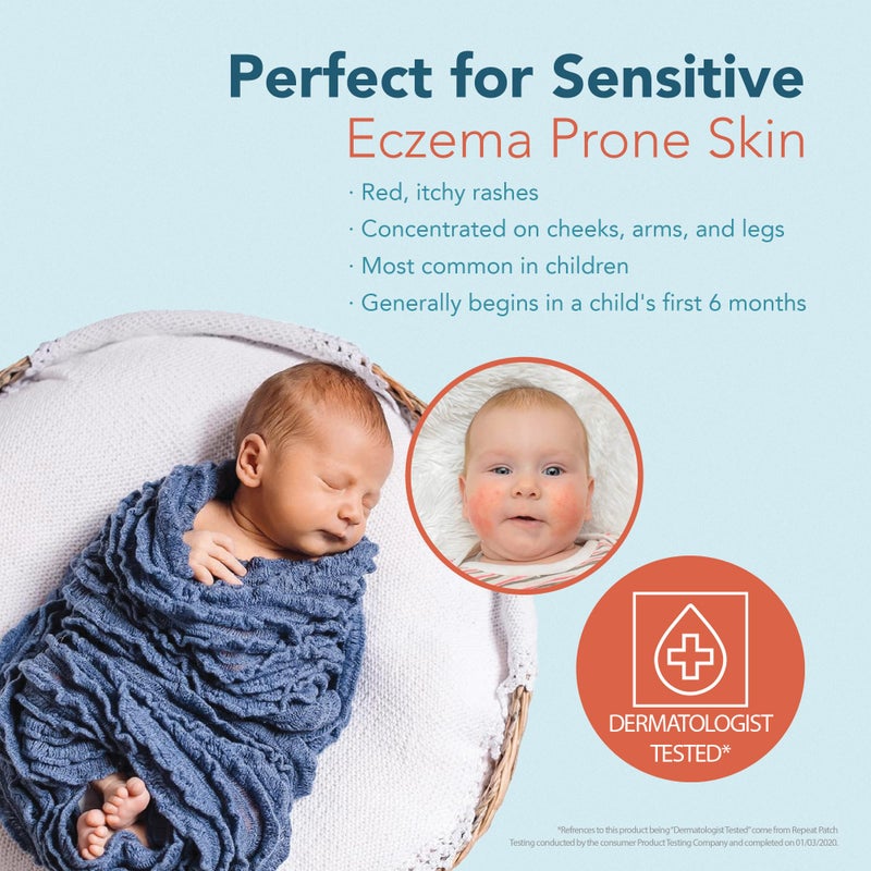Happy Cappy Moisturizing Cream - Baby Cream for Eczema-Prone Skin, Dry Skin Lotion for Infants, Toddlers & Kids, Pediatrician-Formulated, Gentle, Paraben Free, Hypoallergenic, Sulfate Free - 12 fl oz - Image 5